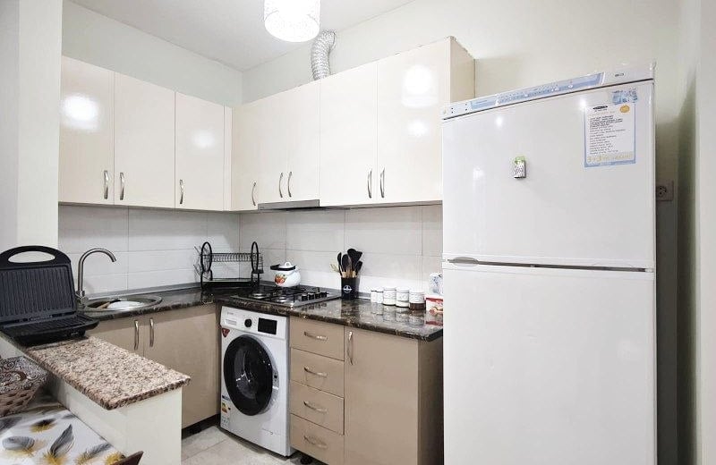 Comfortable, bright apartment for rent with mountain view, 55 m², Batumi, Georgia