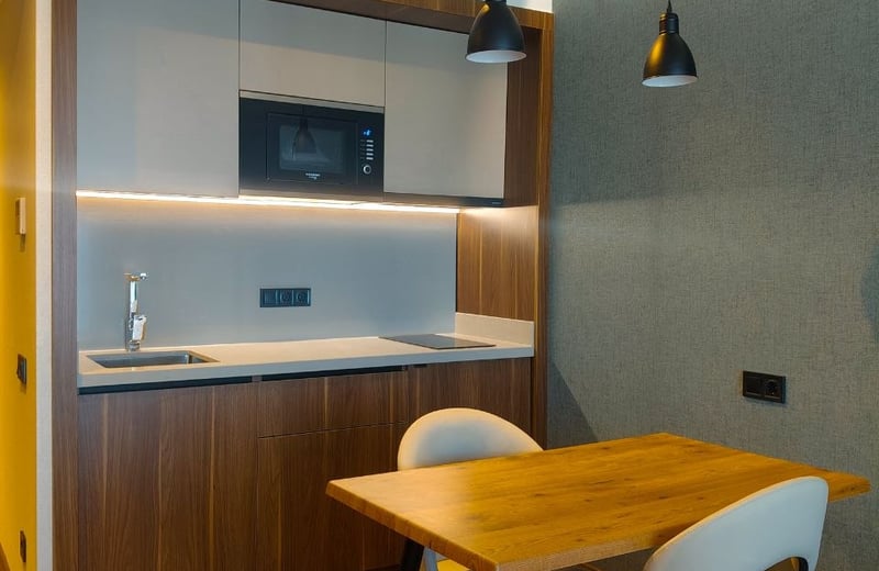 Аренда уютной, стильной студии с видом на море, ЖК Orbi Beach Tower, Батуми, Грузия