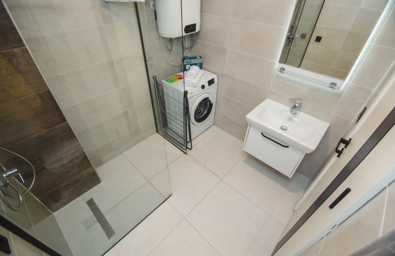 Location d'un studio confortable, lumineux avec vue sur la mer, Batumi, Géorgie