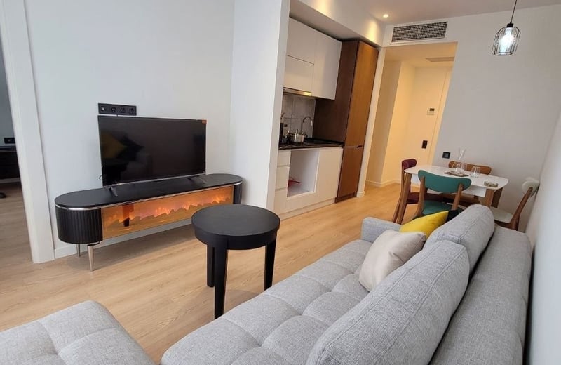 Gemütliche, stilvolle Wohnung mieten mit Meerblick, Batumi, Georgien