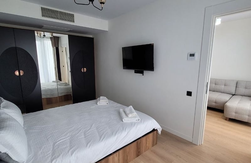 Gemütliche, stilvolle Wohnung mieten mit Meerblick, Batumi, Georgien