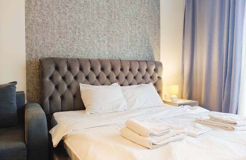 Аренда светлой студии с видом на море и город, White Sails, Батуми, Грузия