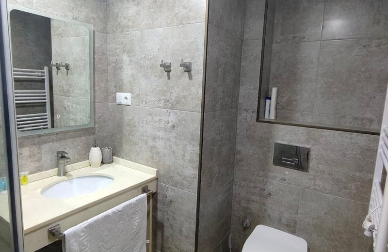 Rent a bright, furnished studio with sea view, Batumi, Georgia