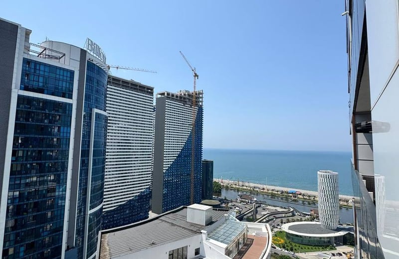 Аренда уютной, комфортной студии, 36 м², Батуми, Грузия