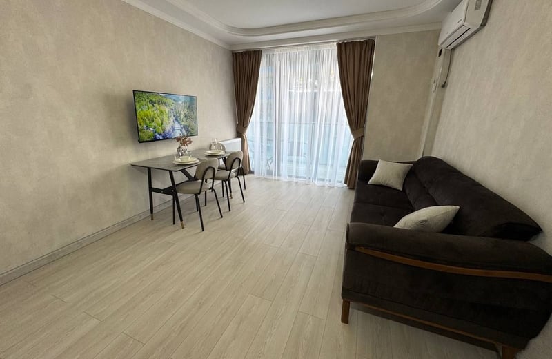 Rent a modern, comfortable apartment with balcony, 58 m², Batumi, Georgia