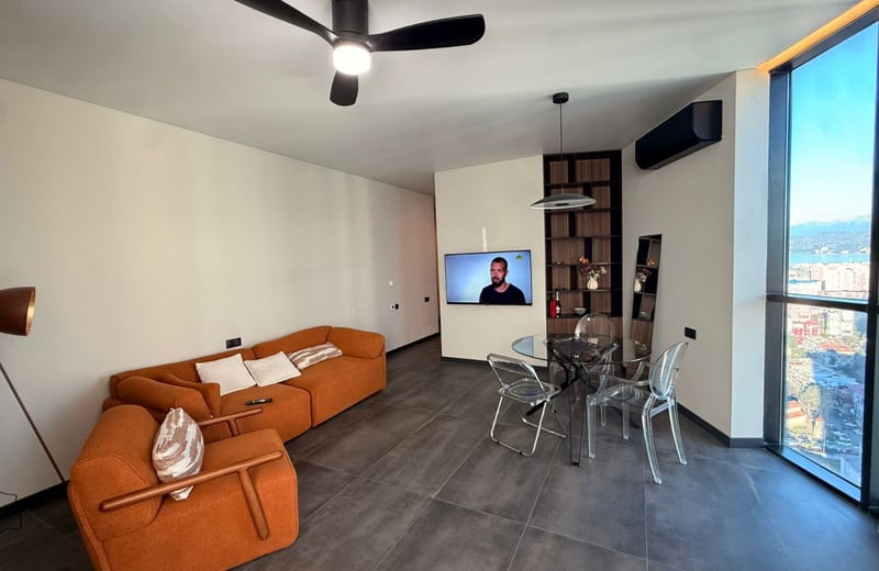 Rent a cozy apartment with stunning view, 54 m², Batumi, Georgia