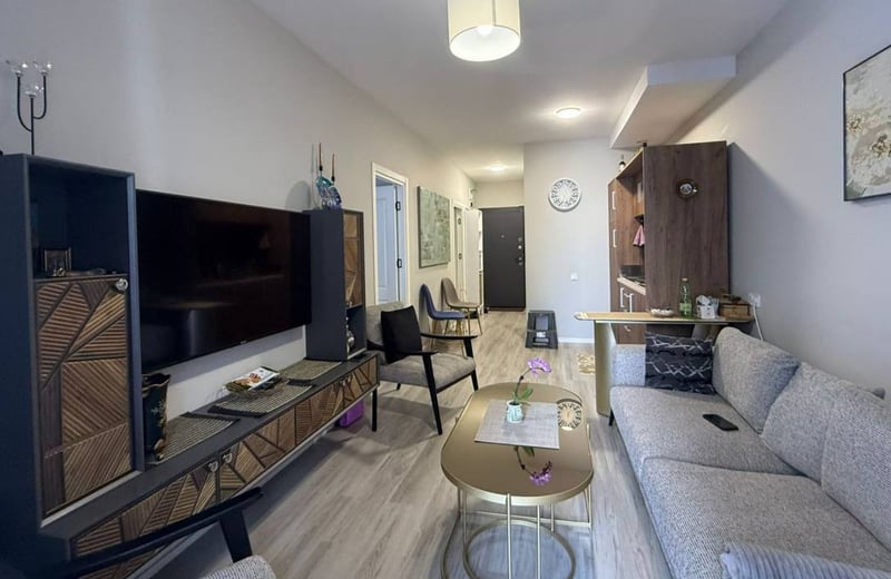 Location d'un appartement lumineux et spacieux, 65 m², Batoumi, Géorgie