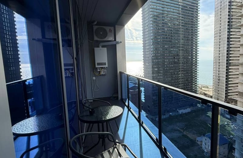 Location d'un appartement lumineux et spacieux, 65 m², Batoumi, Géorgie