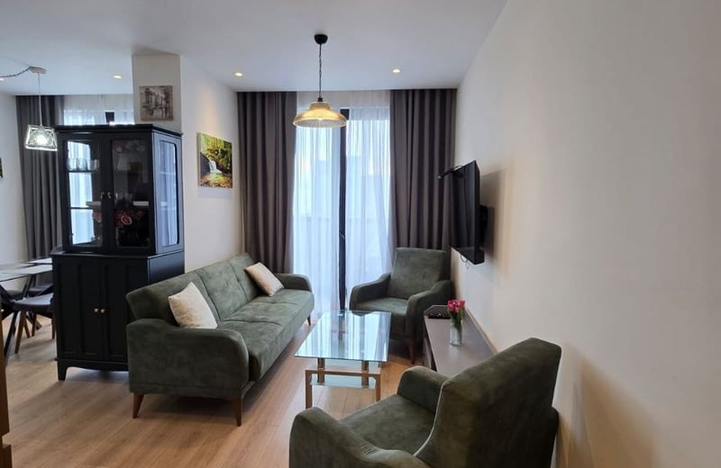 Location d'un appartement élégant avec vue sur la mer, White Sails, Batoumi, Géorgie