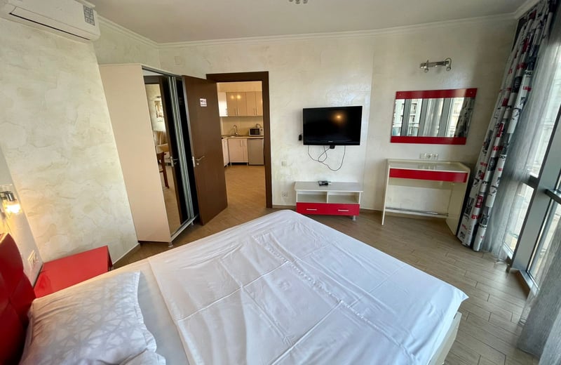 Alquiler de apartamento moderno con vistas panorámicas, 54 m², Orbi Panorama, Batumi, Georgia