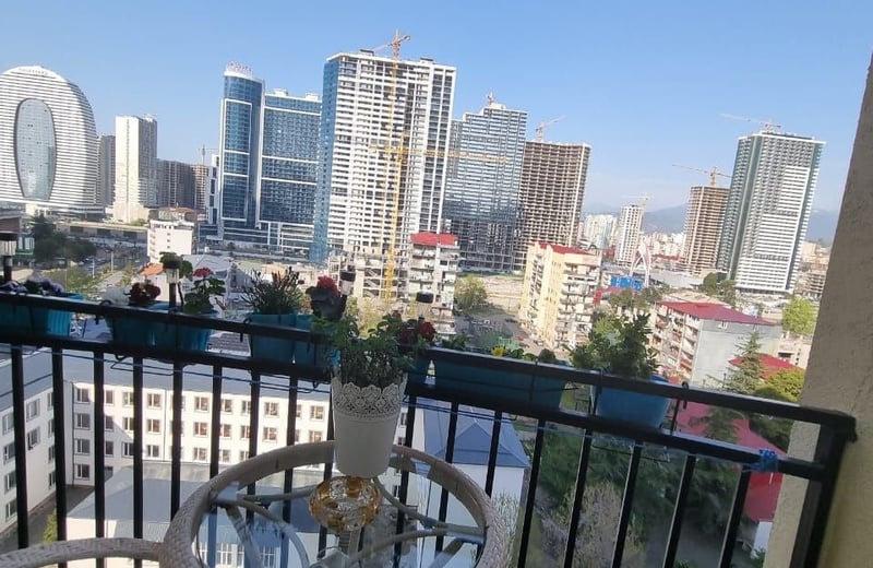 Alquiler de apartamento amueblado y confortable, 50 m², Batumi, Georgia