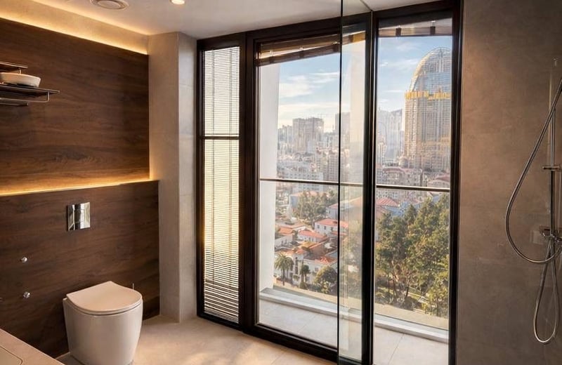 Studio spacieux 45m² avec vue sur la mer à louer, Batoumi, Géorgie