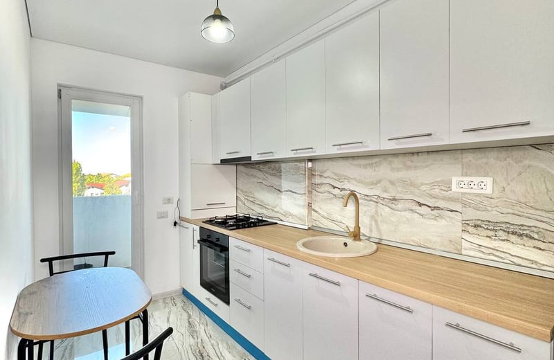 Moderne Wohnung mit Stadtblick zur Miete, Bukarest, Rumänien