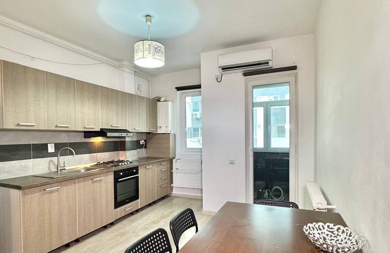 Bright and furnished apartment rental, Bucharest, Romania