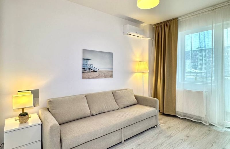 Apartamento luminoso amueblado en alquiler, Military Residence, Bucarest, Rumanía