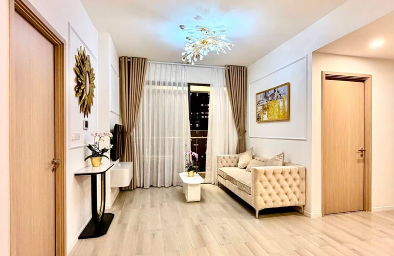 Stylish designer apartment for rent in Lumière Boulevard, Ho Chi Minh City (Saigon), Vietnam