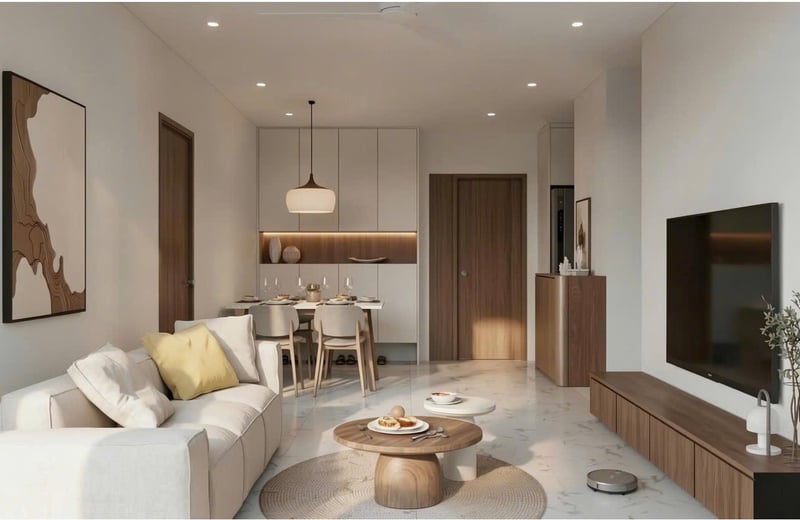 Long-term fully furnished apartment rental at Opus One, Ho Chi Minh City, (Saigon), Vietnam