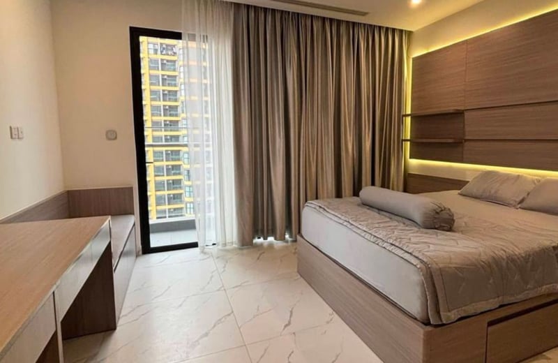 Long-term furnished studio apartment rental, Opus One, Ho Chi Minh City (Saigon), Vietnam
