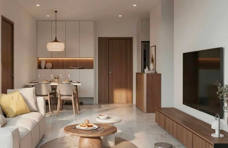 Location d'appartement moderne et élégant à long terme, Opus One, Hô Chi Minh-Ville (Saigon), Viêt Nam