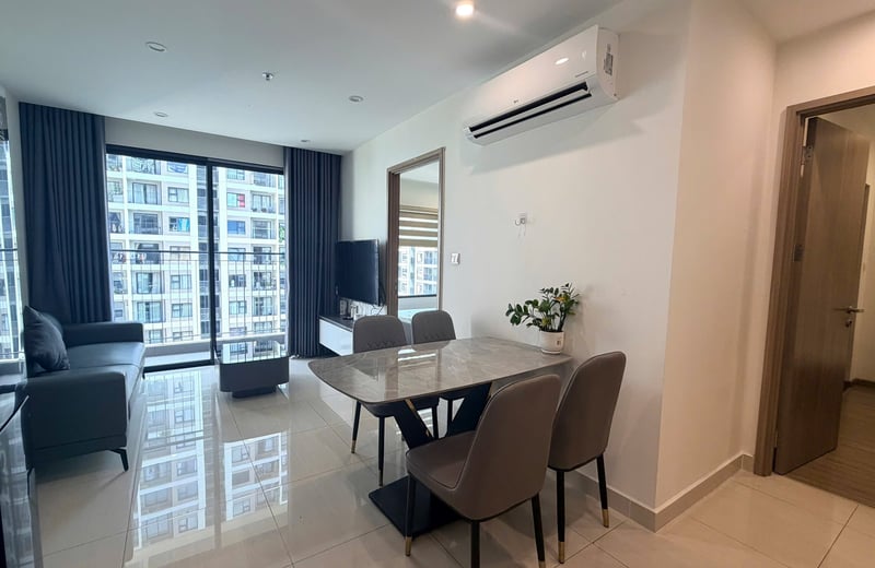 Modern apartment rental in The Origami residential complex, Ho Chi Minh City (Saigon), Vietnam
