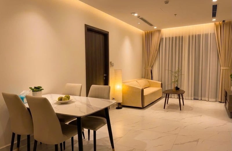 Long-term furnished apartment rental in The Opus One, Ho Chi Minh City (Saigon), Vietnam