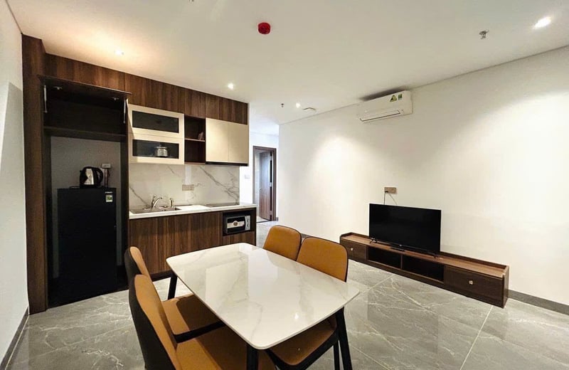 Location d'appartement meublé de 2 chambres avec une belle vue dans le centre-ville, Đà Nẵng, Viêt Nam