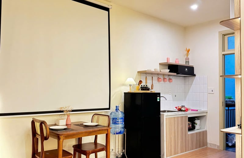 Se alquila apartamento amueblado y acogedor con balcón, Ngu Hanh Son, Da Nang, Vietnam
