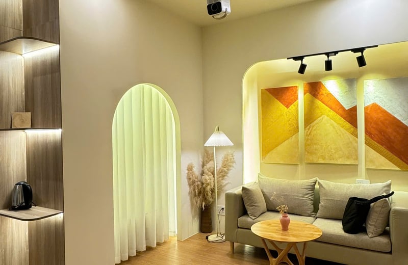 Se alquila apartamento amueblado y acogedor con balcón, Ngu Hanh Son, Da Nang, Vietnam
