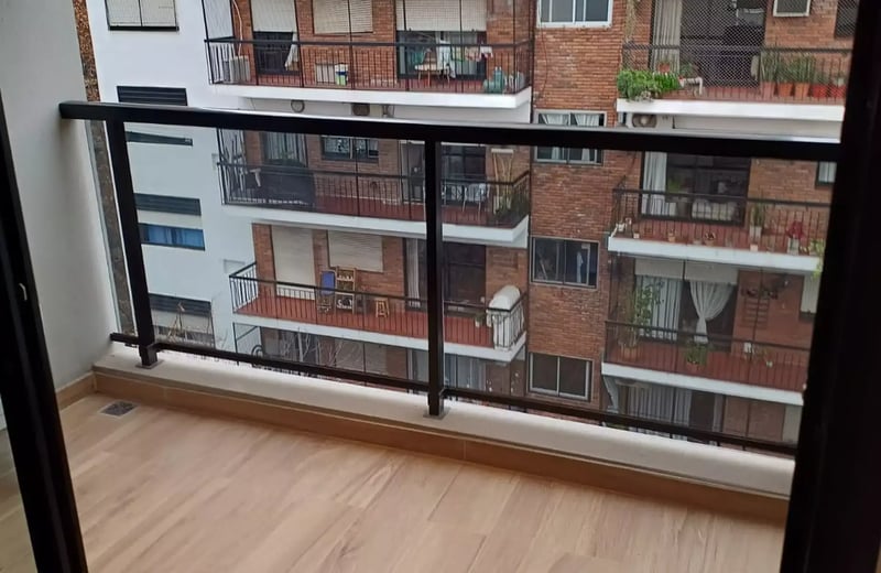 Modern and bright studio apartment 29m2 in Belgrano