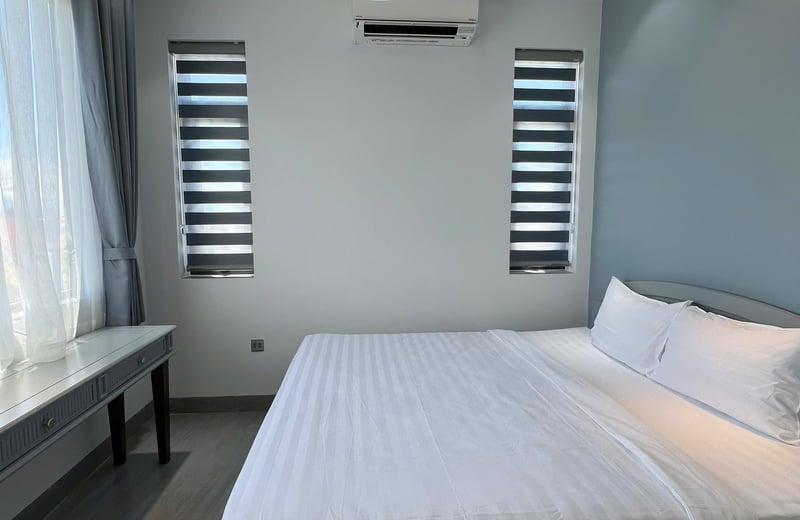 Location d'un appartement luxueux et neuf avec balcon, Ngu Hanh Son, Da Nang, Vietnam