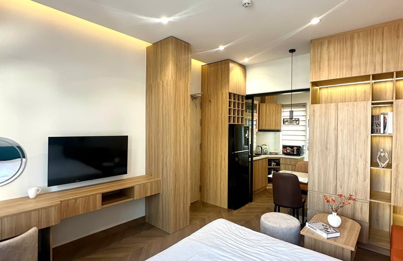 Vermietung einer modernen, vollmöblierten Wohnung, Son Tra, Da Nang, Vietnam