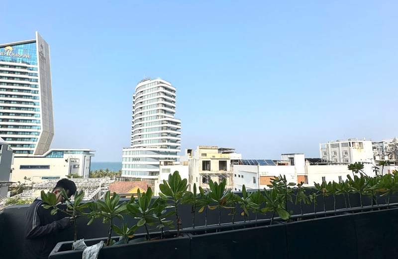 Alquiler de penthouse de lujo y completamente amueblado con vista panorámica, Son Tra, Da Nang, Vietnam