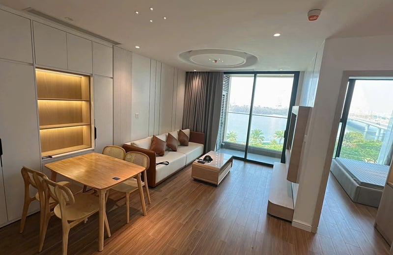 Аренда люксовой, полностью меблированной квартиры с панорамным видом, Дананг, Вьетнам