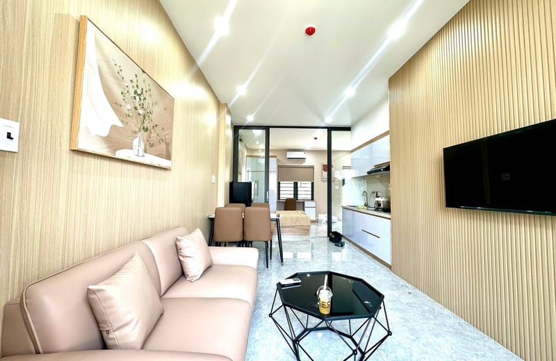 Alquiler de apartamento moderno y completamente amueblado, 45 m², Da Nang, Vietnam