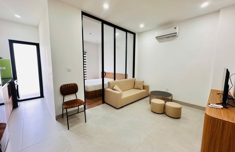 Komfortable 40 m² Wohnung in Strandnähe zu vermieten, Son Tra, Da Nang, Vietnam