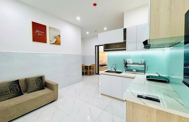 Alquiler de un apartamento moderno y confortable cerca de la playa en Da Nang, Vietnam