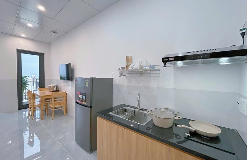 Аренда светлой и меблированной студии 35 m² в районе Son Tra в Дананге, Вьетнам