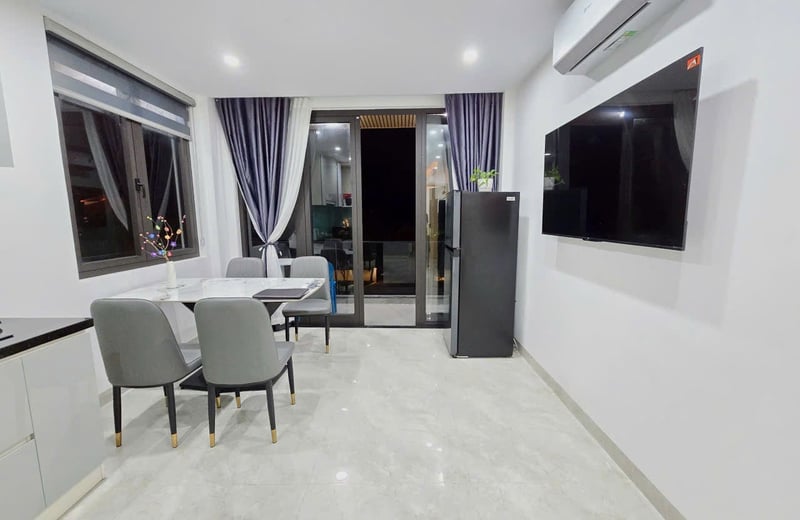 Alquiler de apartamento atmosférico y amueblado con balcón, Da Nang, Vietnam