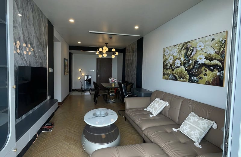 Alquiler de apartamento exclusivo y amueblado con vista al océano, 125 m², Da Nang, Vietnam