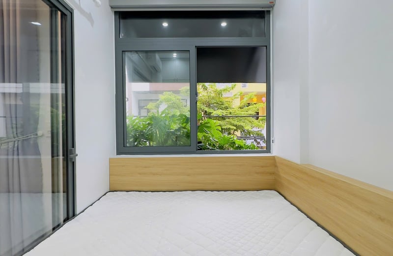 Аренда современной, полностью меблированной студии с балконом, район Нгу Хань Сон, Дананг, Вьетнам