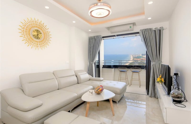 Location d'un appartement spacieux avec vue panoramique, 75 m², Da Nang, Vietnam
