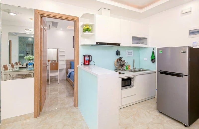 Location d'un appartement spacieux avec vue panoramique, 75 m², Da Nang, Vietnam