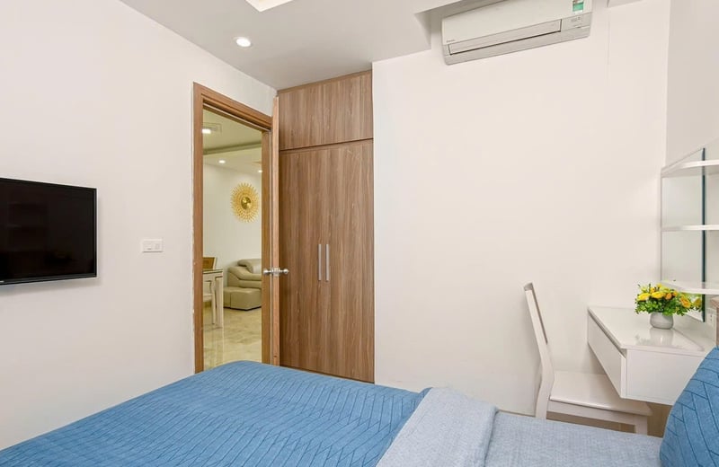 Location d'un appartement spacieux avec vue panoramique, 75 m², Da Nang, Vietnam