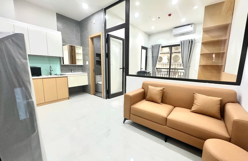 Аренда светлой современной квартиры, 40 м², Дананг, Вьетнам