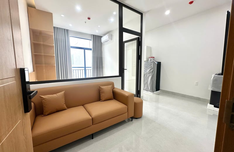 Bright and cozy apartment for rent near the beach, 40 m², Da Nang, Vietnam