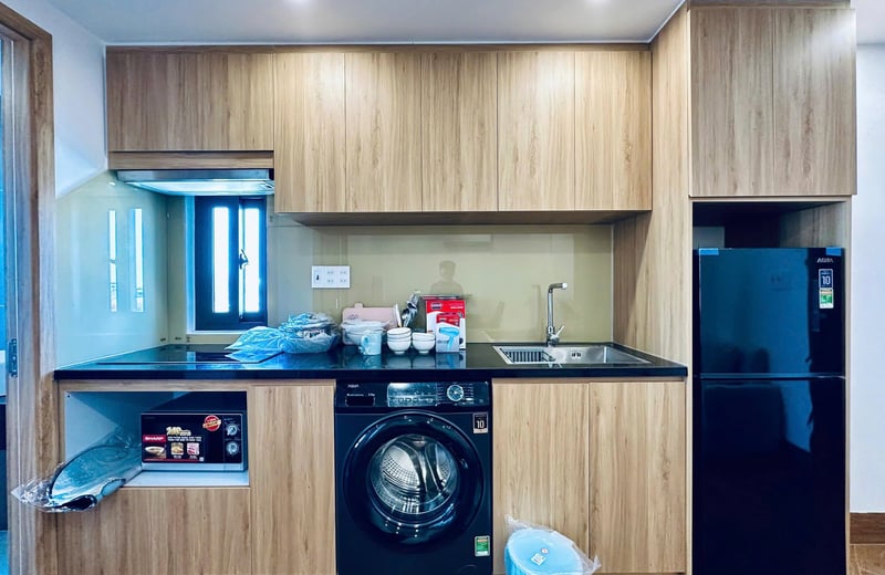 Apartamento acogedor con balcón en alquiler cerca de la playa, Da Nang, Vietnam