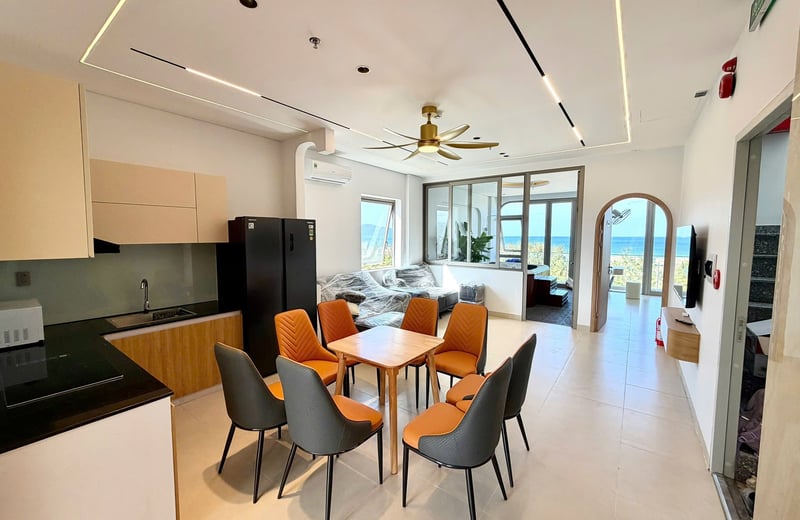 Penthouse avec vue sur la mer à louer, quartier Ngu Hanh Son, Da Nang, Vietnam