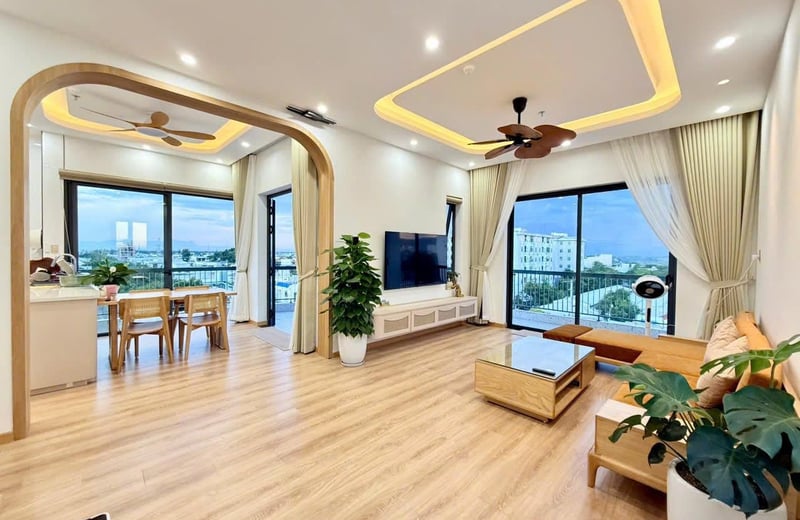 Stylish, modern penthouse apartment rental, Da Nang, Vietnam