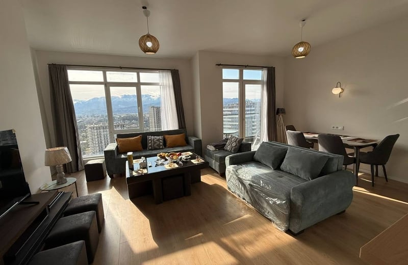 Location d'un appartement moderne et spacieux, White Sails, Batoumi, Géorgie