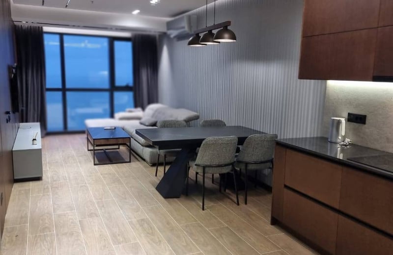 Alquiler de apartamento acogedor y amueblado, Porta Tower, Batumi, Georgia